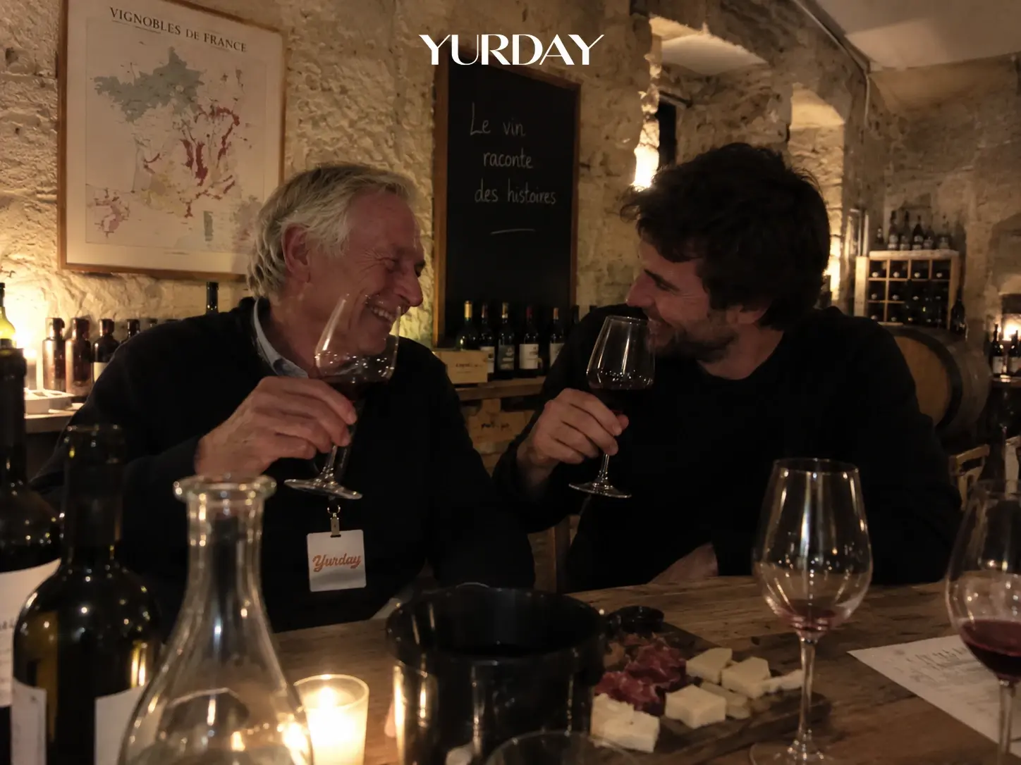 Aymeric, une dégustation de vin dans une cave secrète pour les 60 ans de son père